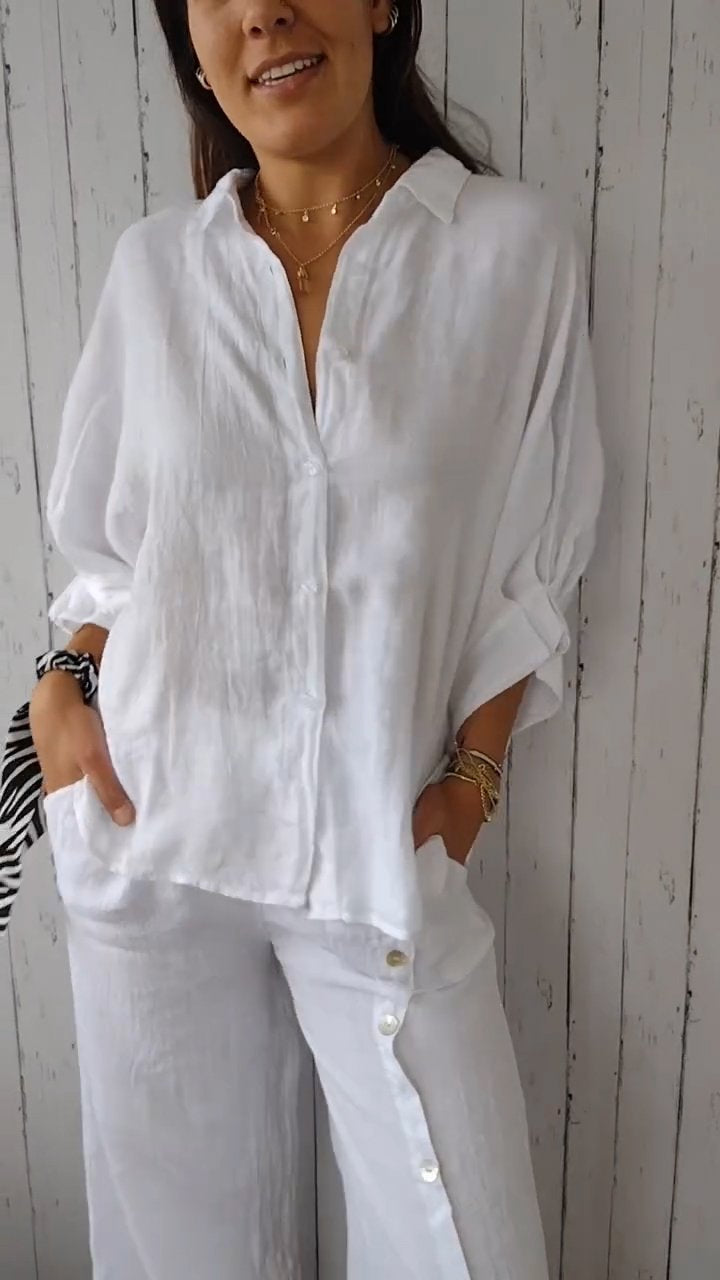 Yasmin - Tie-Back Shirt