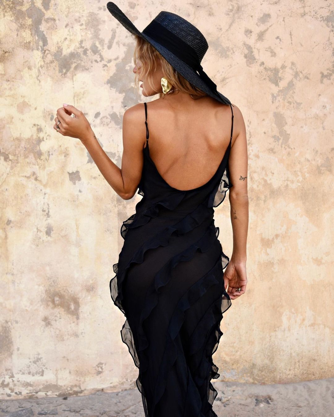 Zara - Dress with ruffles