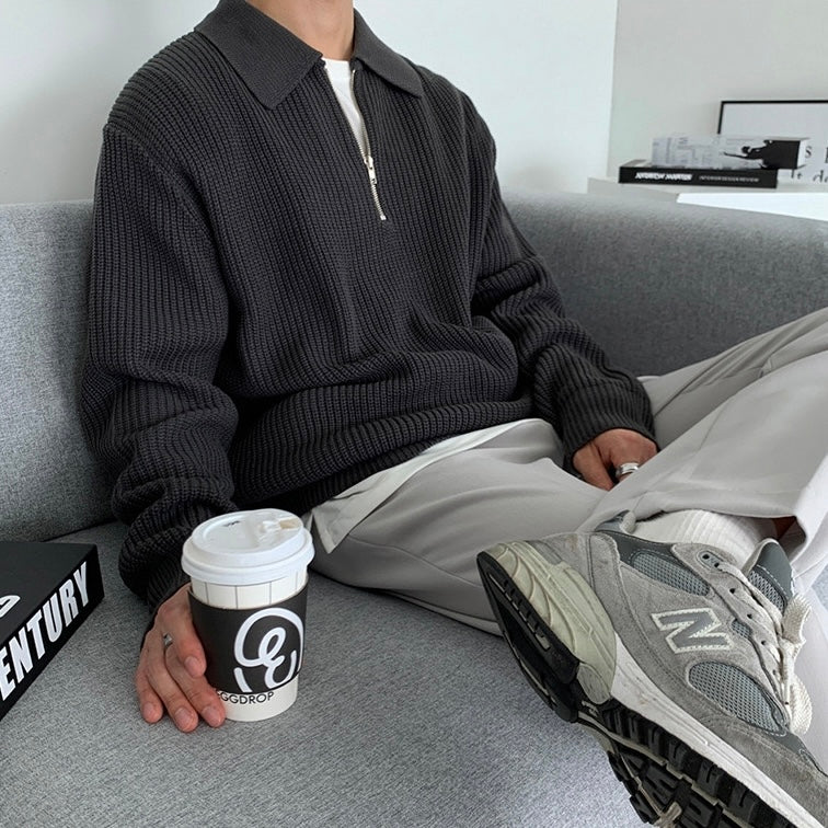 Thomas - Zipped Sweater