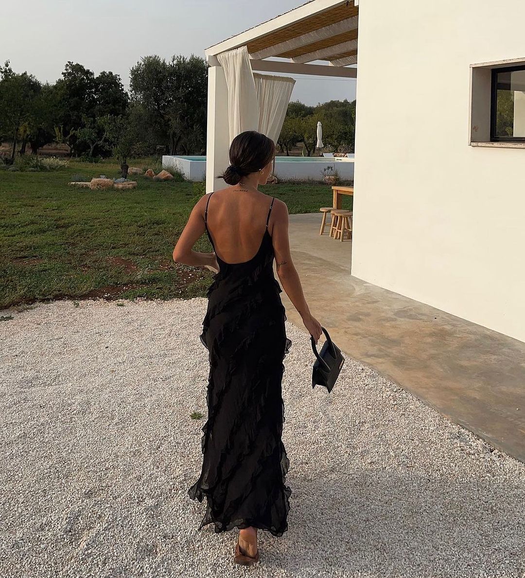 Zara - Dress with ruffles