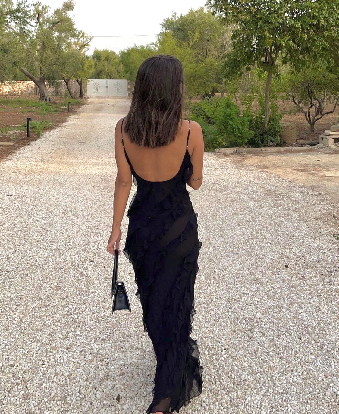 Zara - Dress with ruffles
