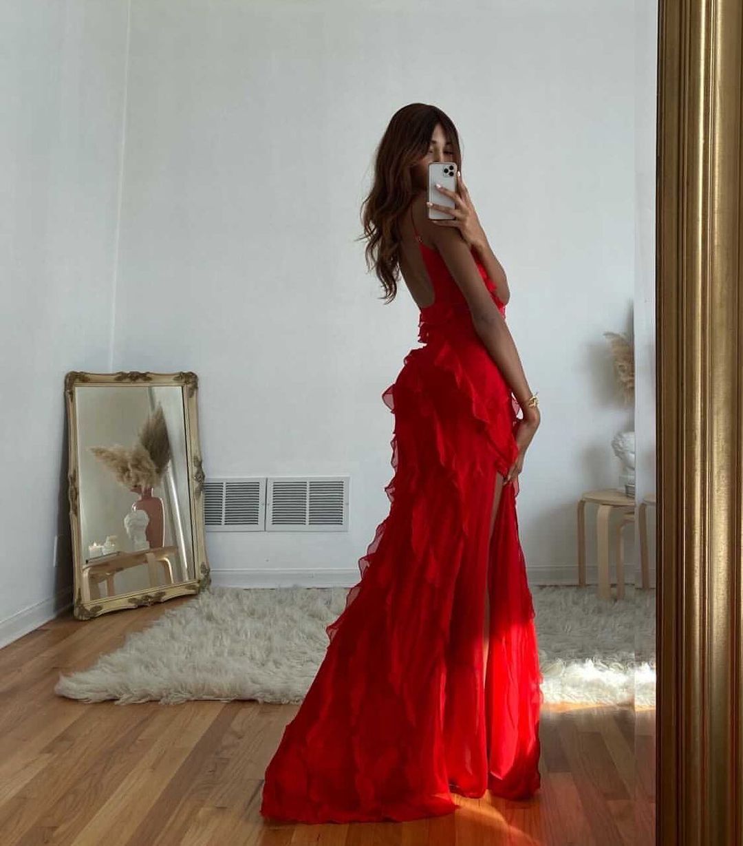 Zara - Dress with ruffles