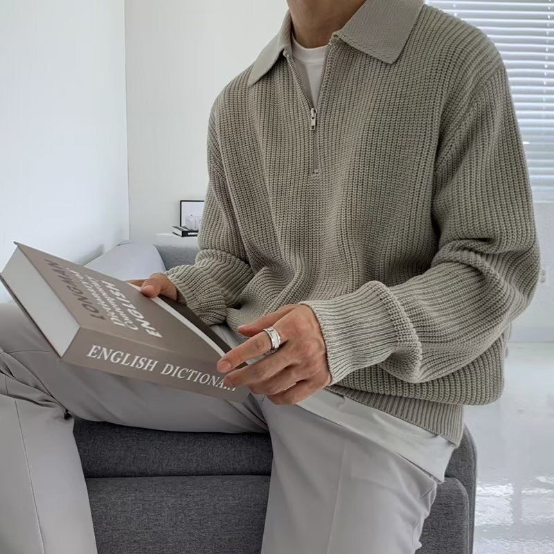 Thomas - Zipped Sweater