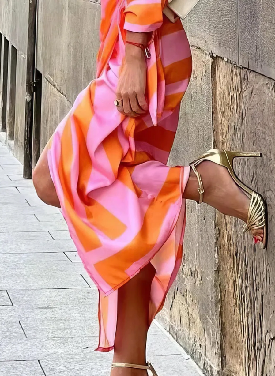 Alice - Printed Wrap Dress