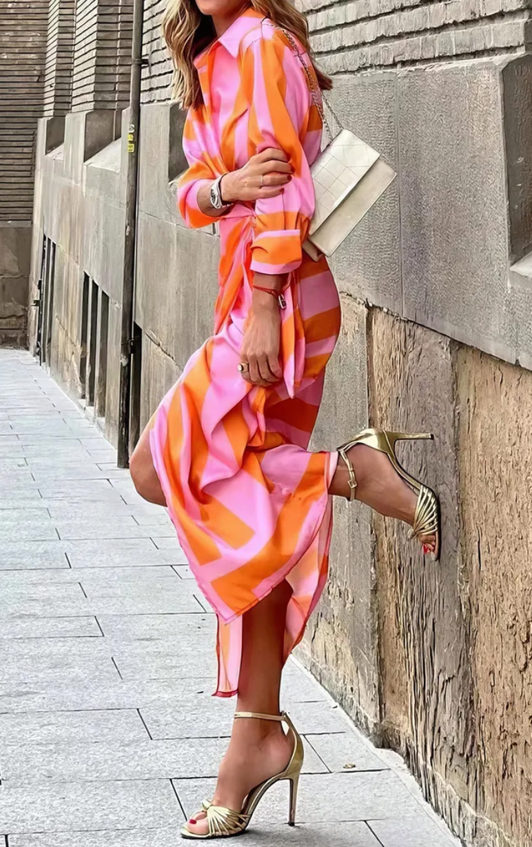 Alice - Printed Wrap Dress