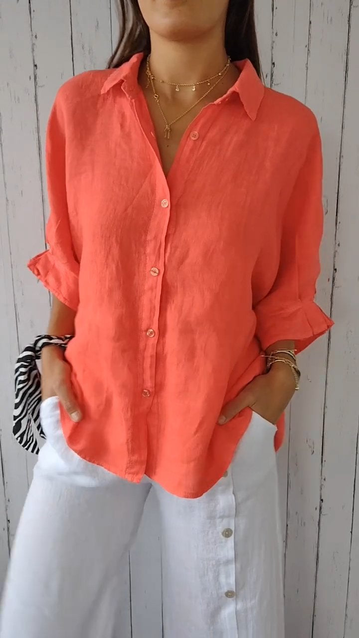 Yasmin - Tie-Back Shirt