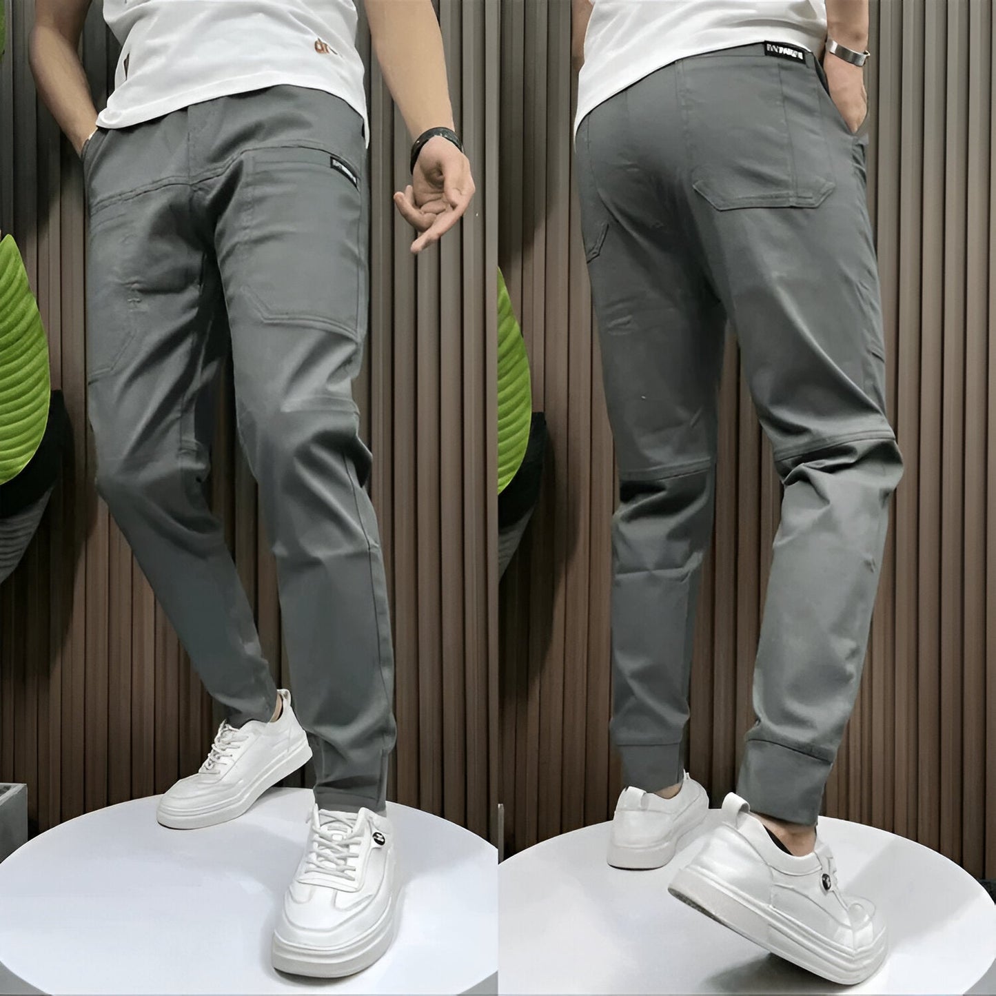 Thomas - Premium Stretch Cargo Trousers