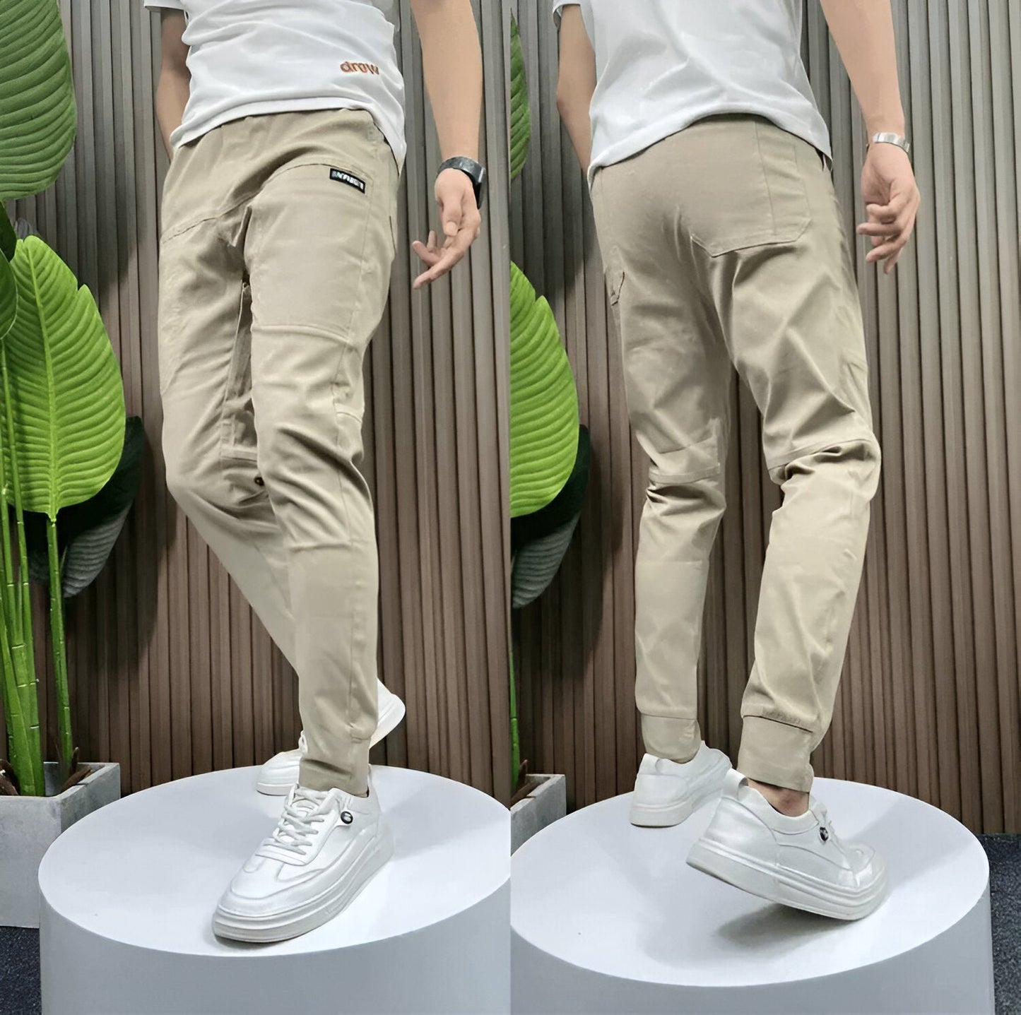 Thomas - Premium Stretch Cargo Trousers