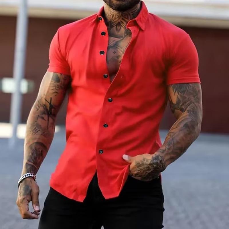Alfie - Modern Fitted Short Sleeve Shirt
