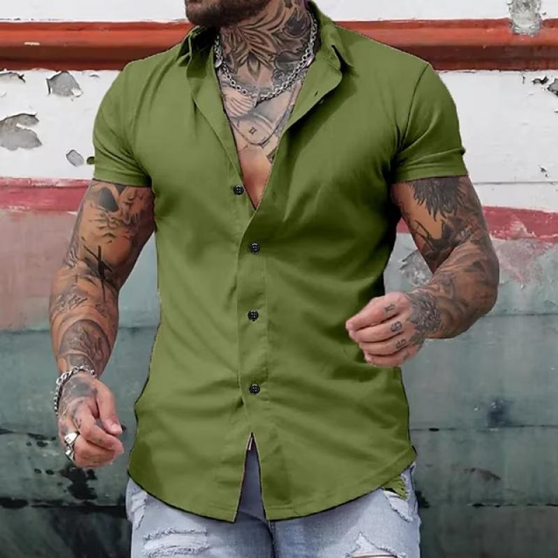 Alfie - Modern Fitted Short Sleeve Shirt