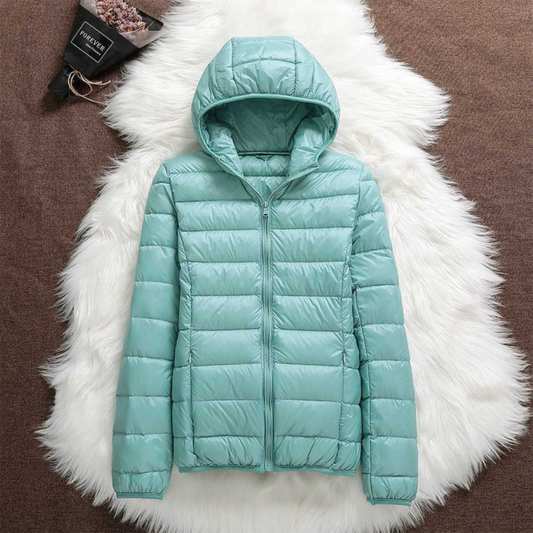 Olivia Lined Intermediate Jacket - Light Blue