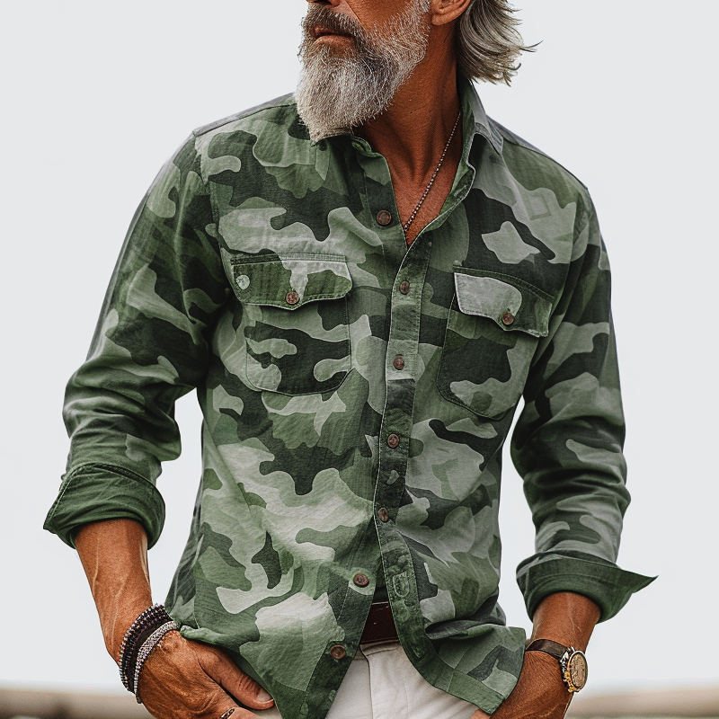 Stanley - Camo Print Utility Shirt