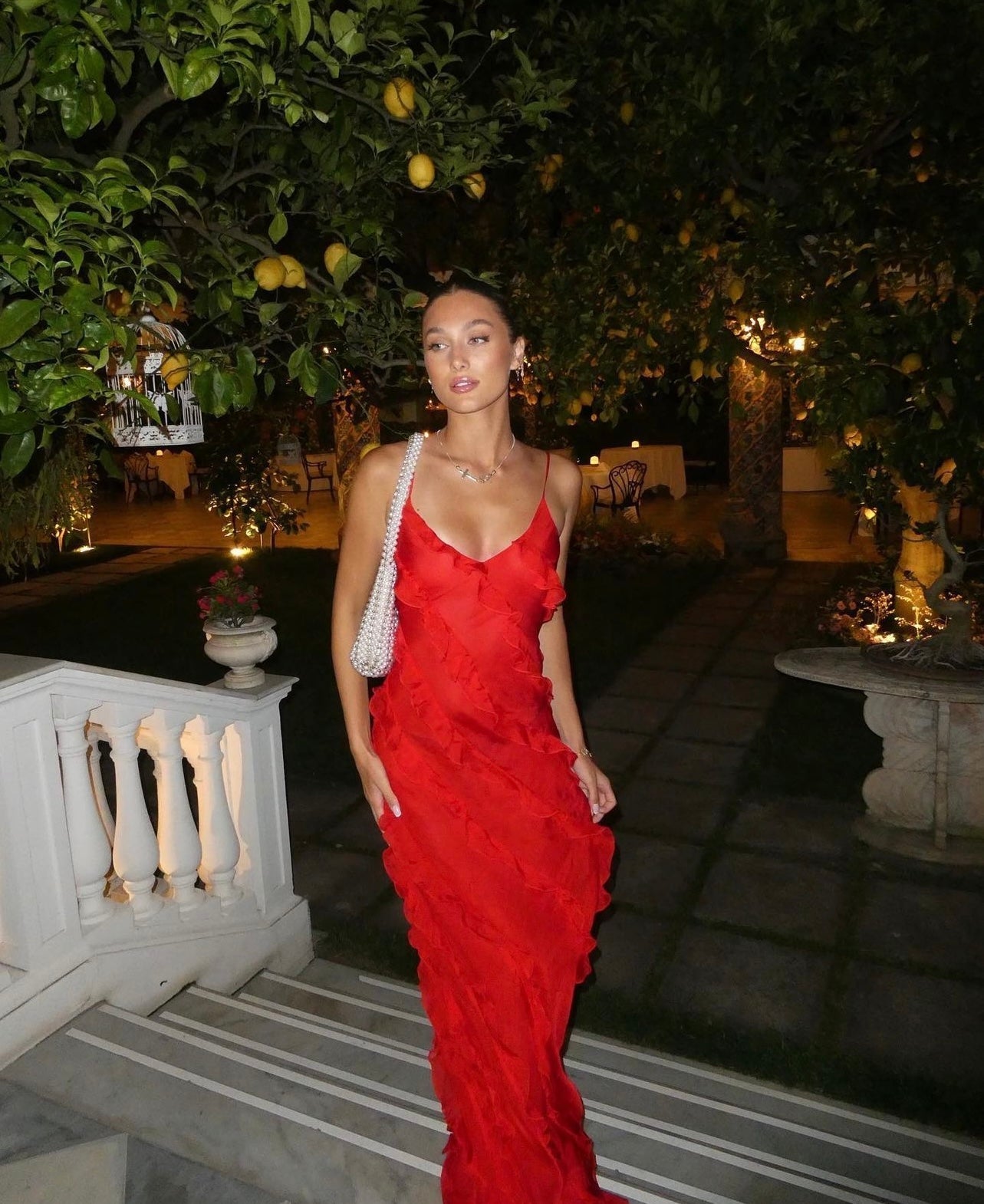 Zara - Dress with ruffles