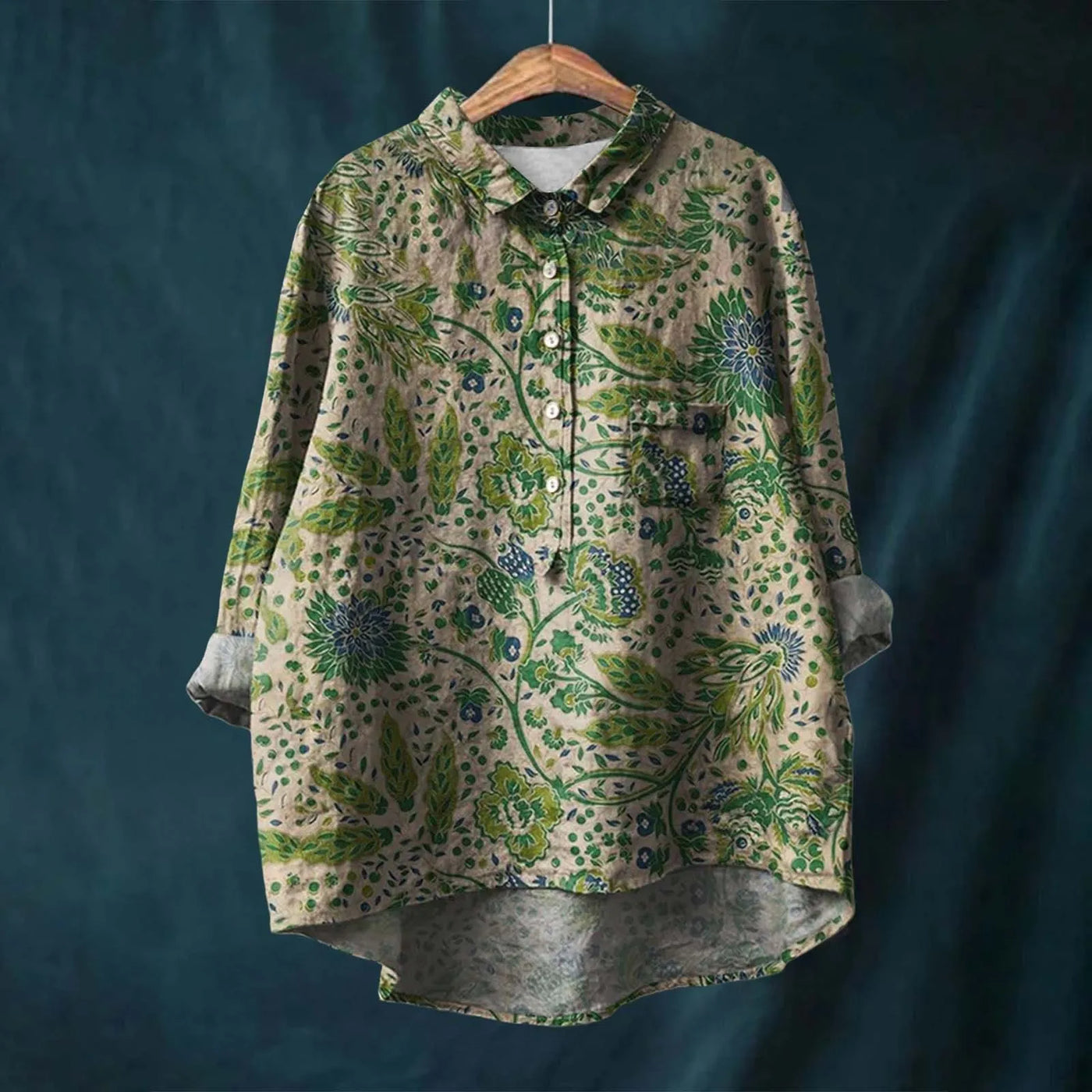Hannah - Floral Print Blouse
