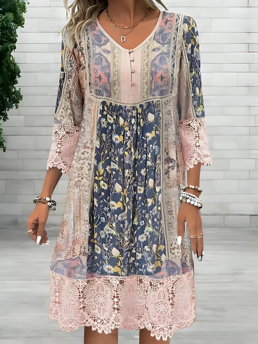 Tamara - Luxe Flowy Bohemian Dress