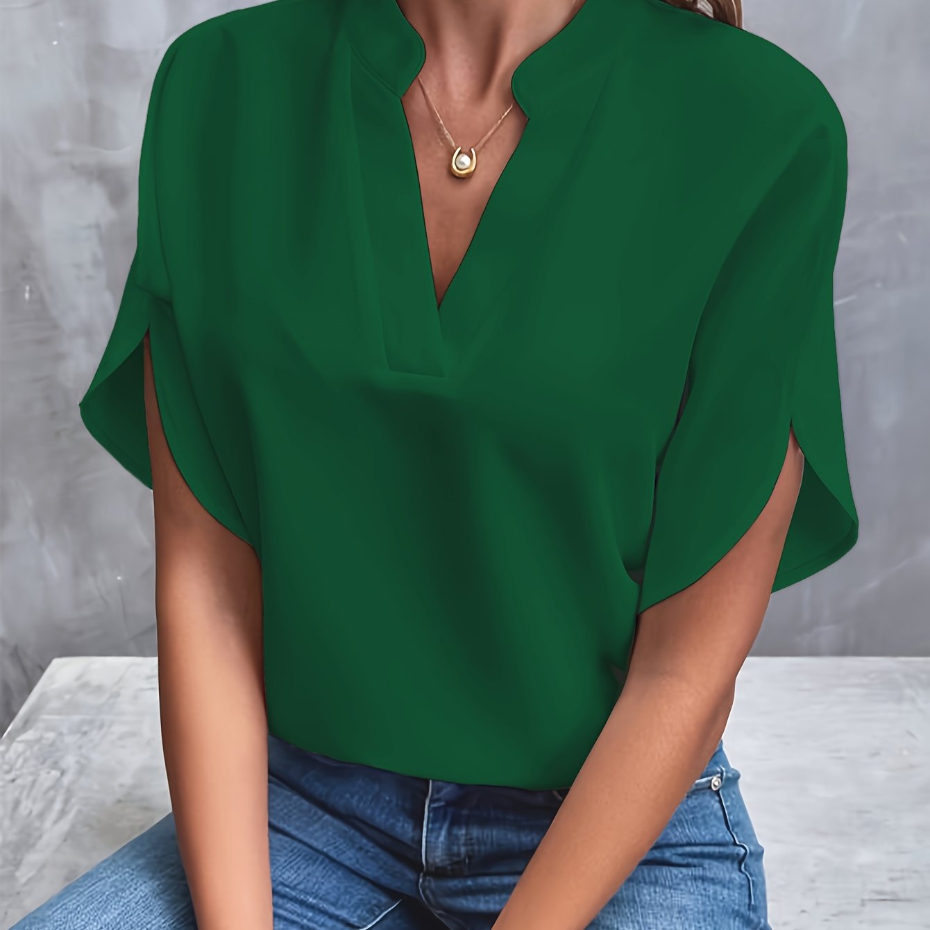 Mina - Luxurious Elegant Blouse