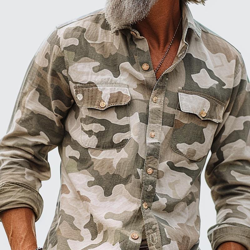 Stanley - Camo Print Utility Shirt