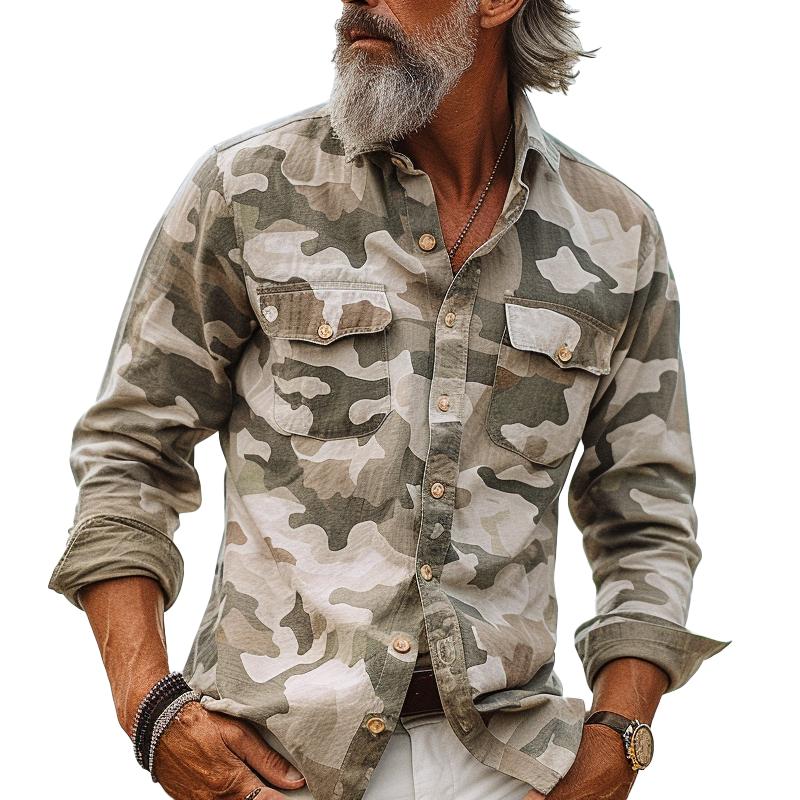 Stanley - Camo Print Utility Shirt