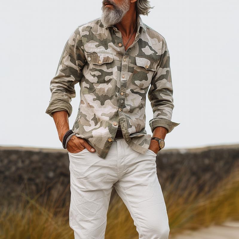 Stanley - Camo Print Utility Shirt